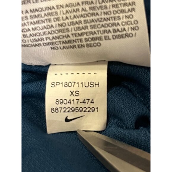 Nike Dri-Fit Tempo Running Shorts Womens XS Used Blue White 890417-474 - Picture 11 of 16